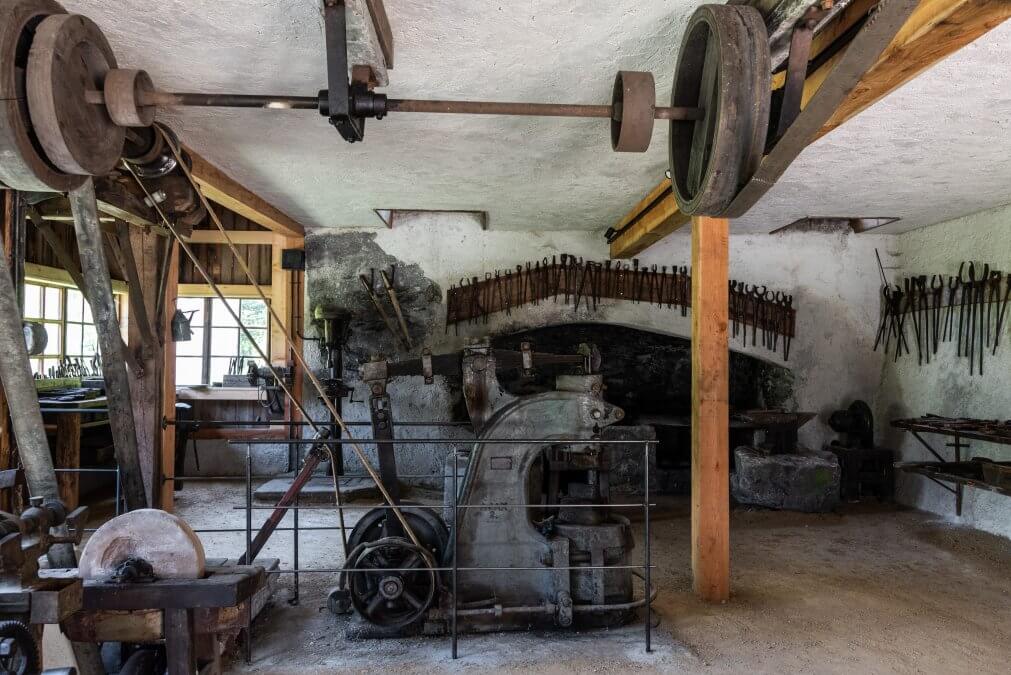 Reaktivierung der „Alten Schmiede“ in Lüsen