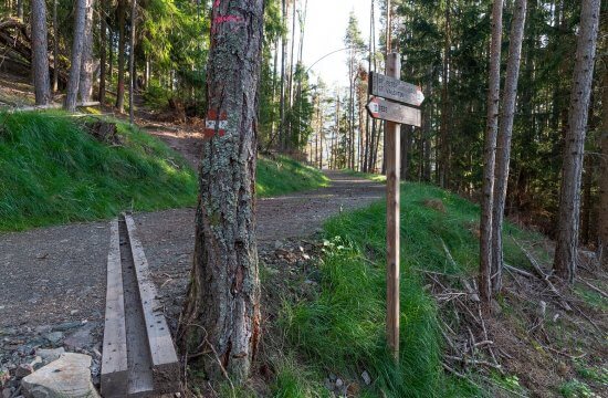 Leader Wanderweg Teis