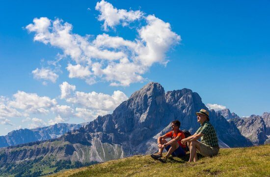 Ausbau des Wanderwegenetzes rund um Lüsen und  auf der Lüsner Alm