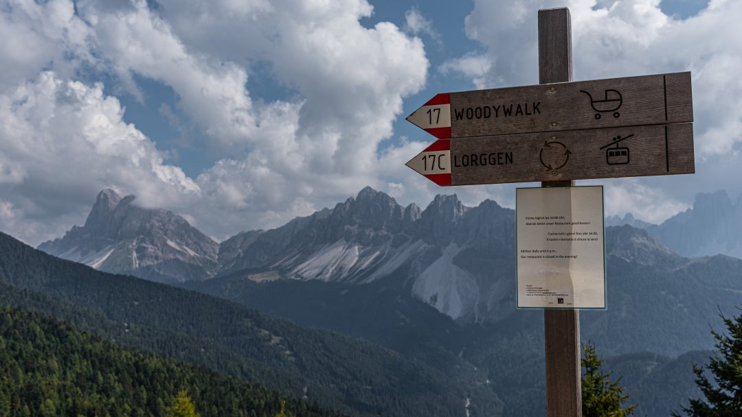 Neue Trasse für den „Woody Walk“ auf der Plose